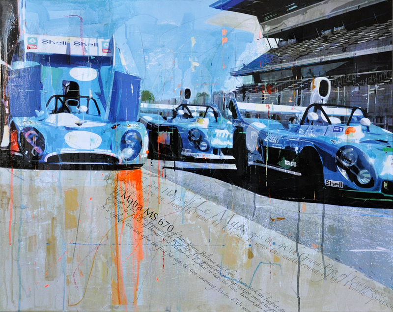 Illustration for article titled These amazing car paintings were done without photoshop